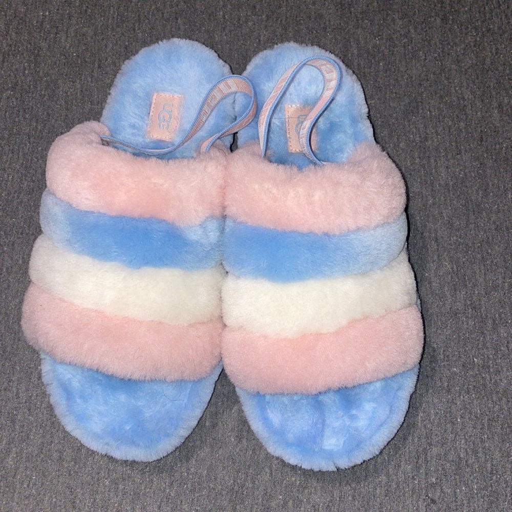 UGG Fluff Yeah Slide Ombre Slippers